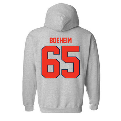 Syracuse - NCAA Football : Adam Boeheim - Classic Shersey Hooded Sweatshirt-1