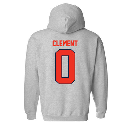 Syracuse - NCAA Football : David Clement - Classic Shersey Hooded Sweatshirt-1