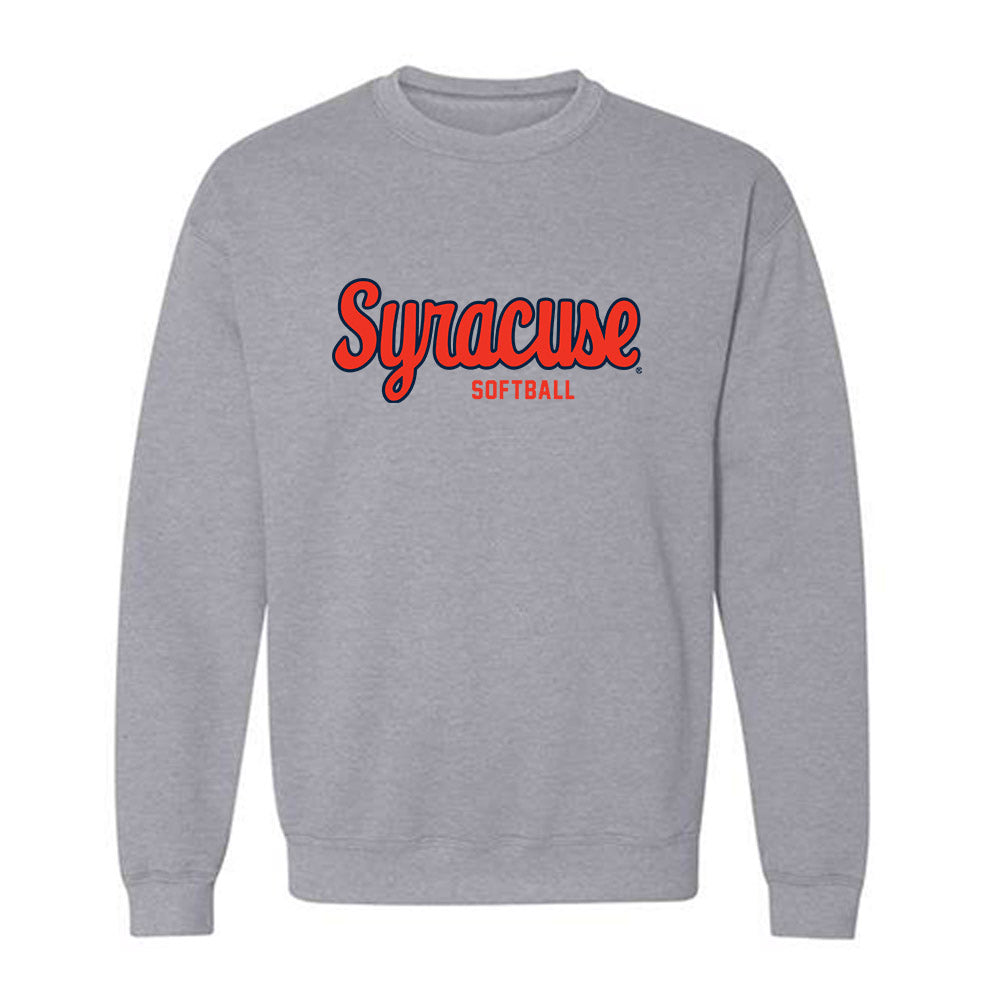 Syracuse - NCAA Softball : Grace Weaver - Classic Shersey Crewneck Sweatshirt-0