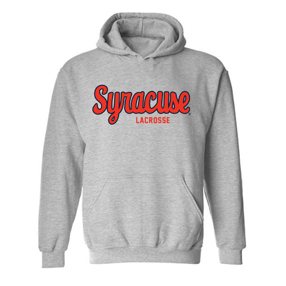 Syracuse - NCAA Women's Lacrosse : Cecelia Webb - Classic Shersey Hooded Sweatshirt-0