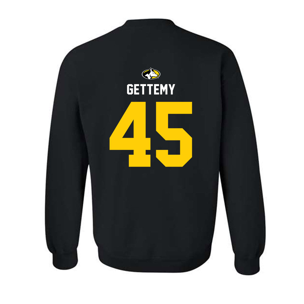 Michigan Tech - NCAA Football : Kyle Gettemy - Generic Shersey Crewneck Sweatshirt-1