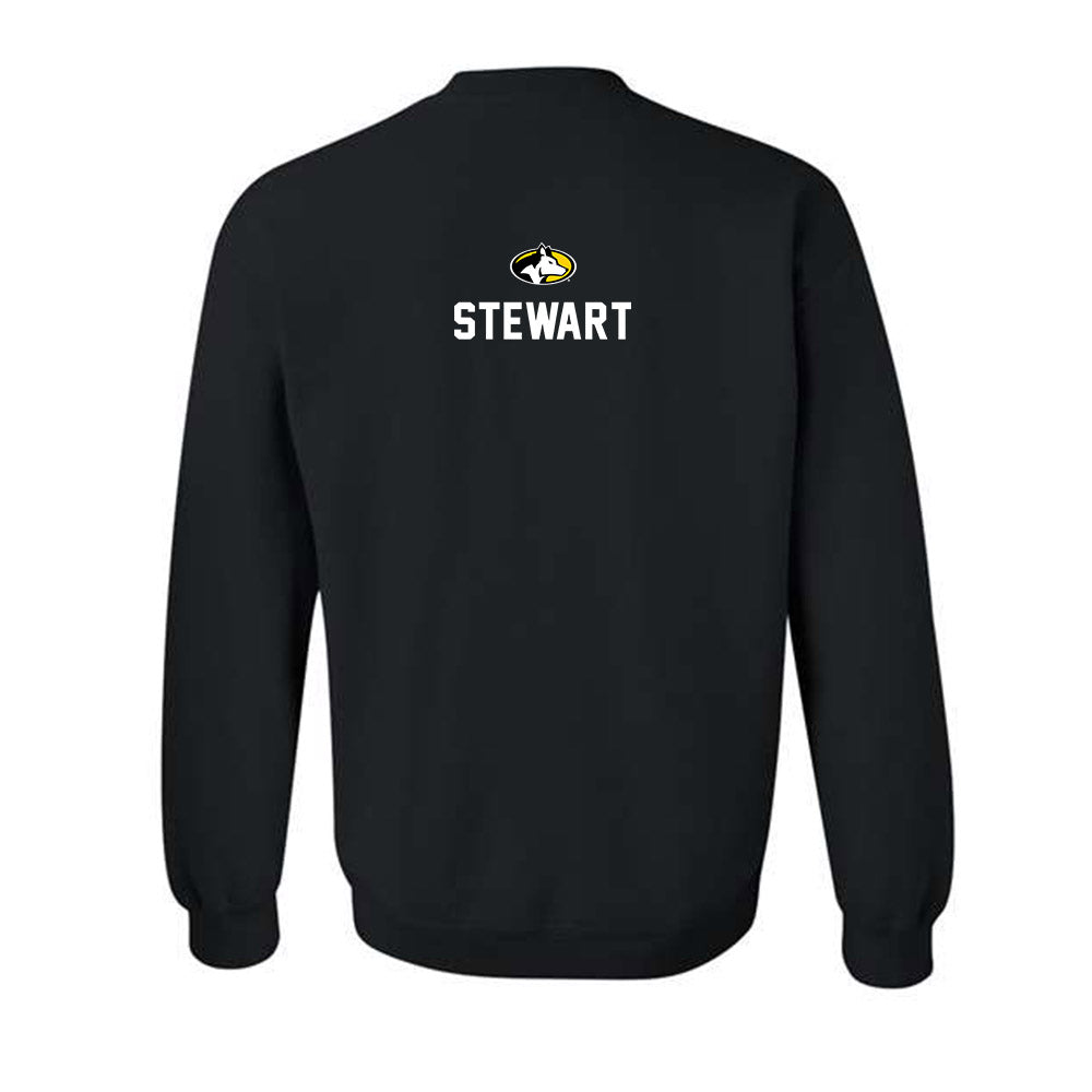 Michigan Tech - NCAA Men's Track & Field : Brody Stewart - Generic Shersey Crewneck Sweatshirt-1
