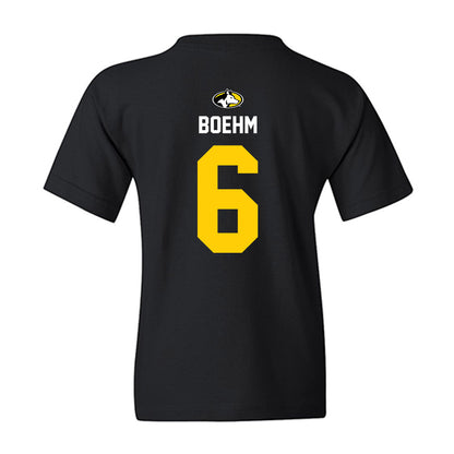 Michigan Tech - NCAA Men's Ice Hockey : Brayden Boehm - Generic Shersey Youth T-Shirt-1