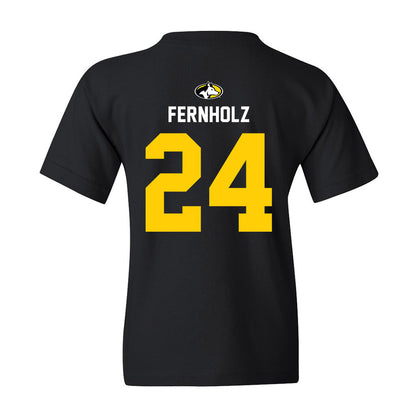 Michigan Tech - NCAA Men's Basketball : Ty Fernholz - Generic Shersey Youth T-Shirt