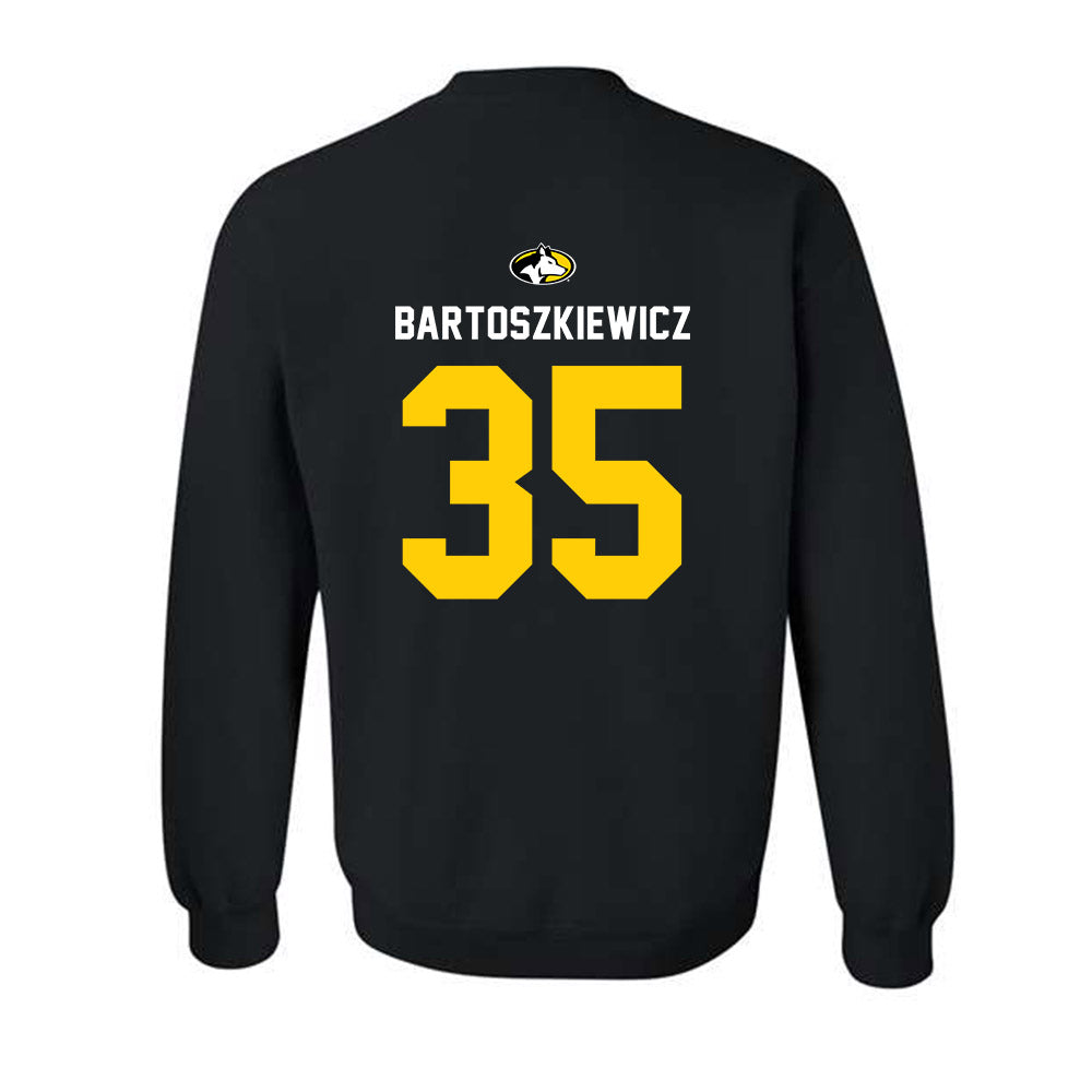 Michigan Tech - NCAA Men's Ice Hockey : Owen Bartoszkiewicz - Generic Shersey Crewneck Sweatshirt-1