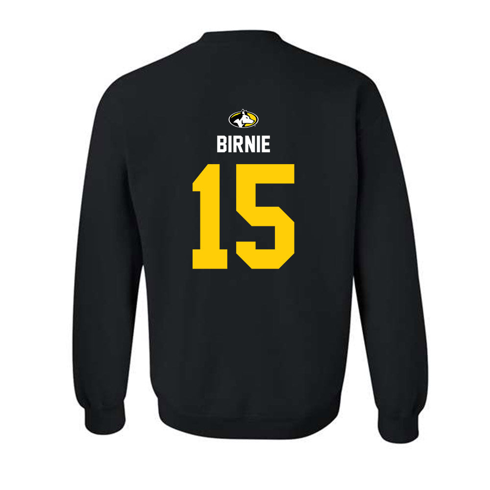 Michigan Tech - NCAA Men's Ice Hockey : Carson Birnie - Generic Shersey Crewneck Sweatshirt-1