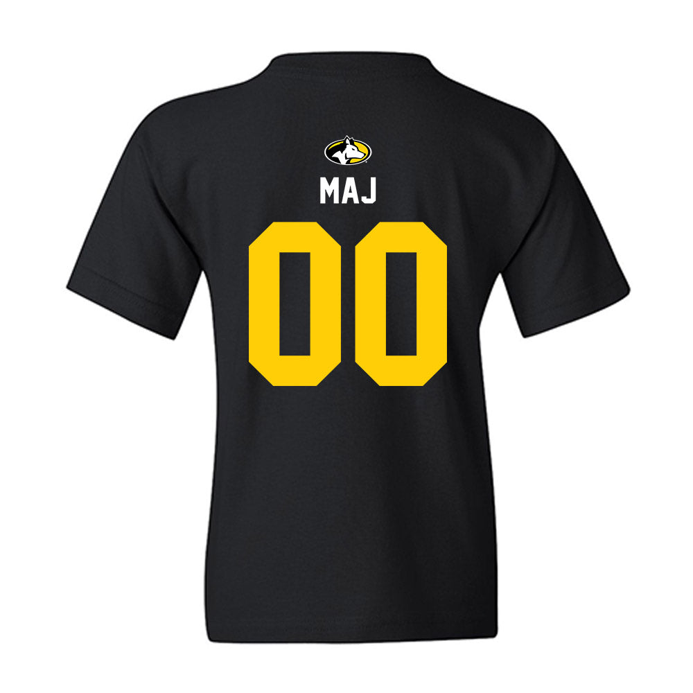 Michigan Tech - NCAA Football : Max Maj - Generic Shersey Youth T-Shirt-1