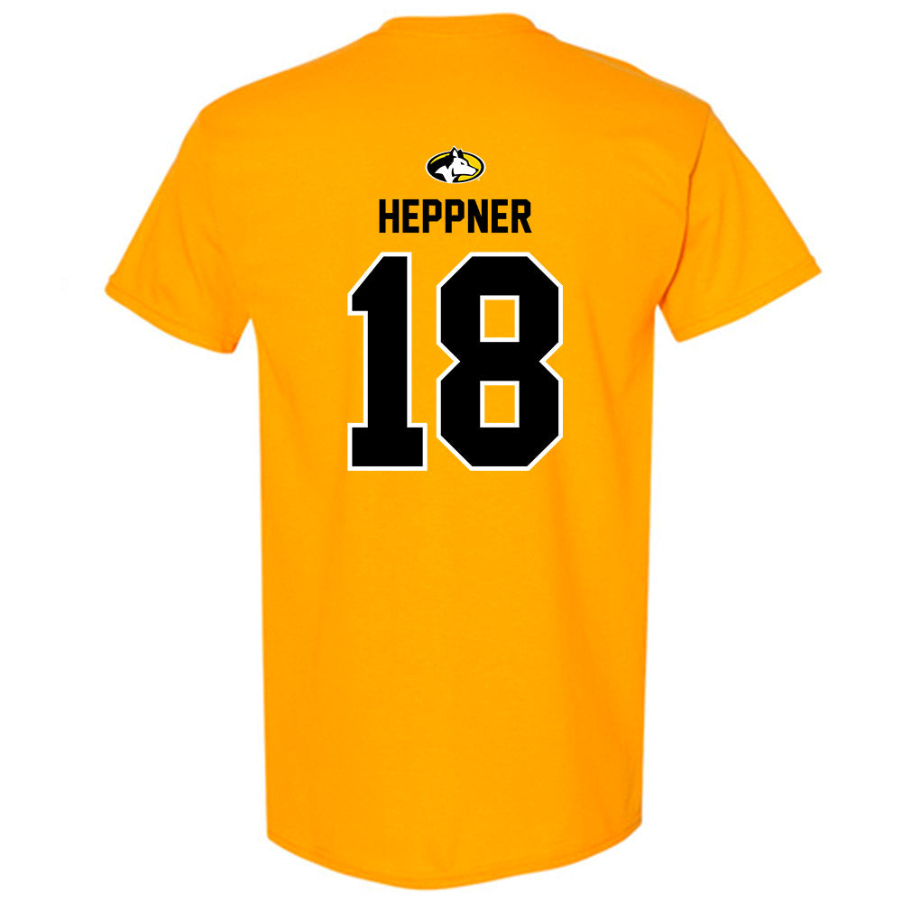 Michigan Tech - NCAA Football : Drew Heppner - Generic Shersey T-Shirt-1