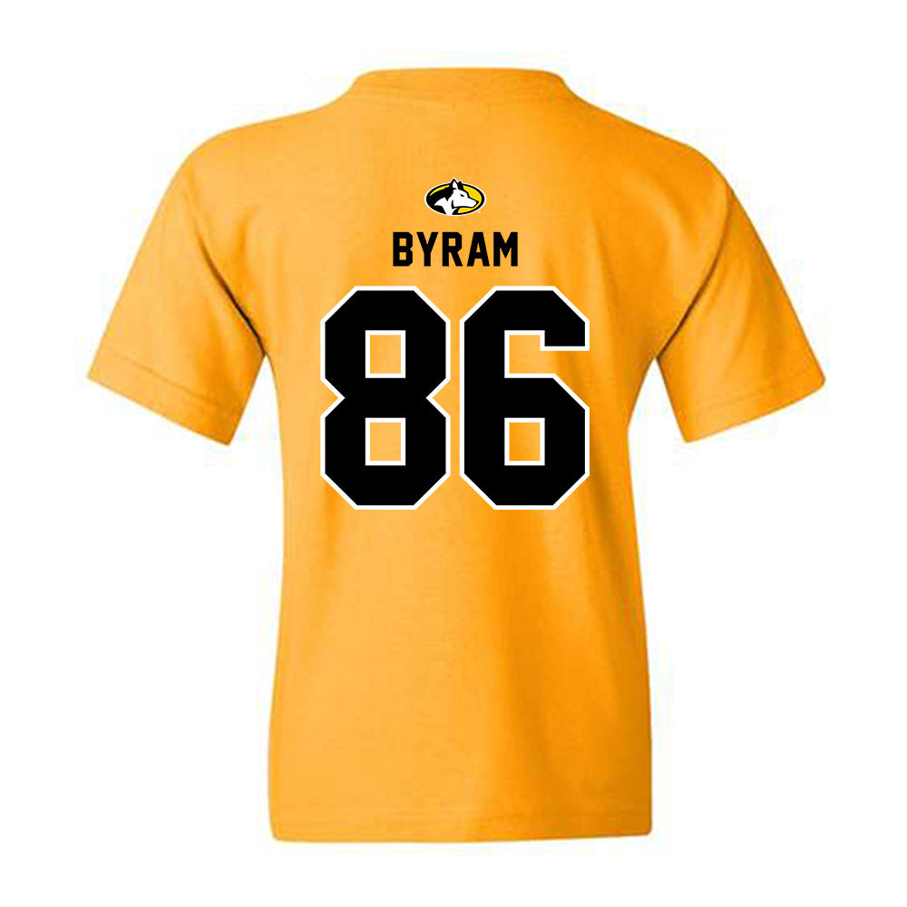 Michigan Tech - NCAA Football : Connor Byram - Generic Shersey Youth T-Shirt-1
