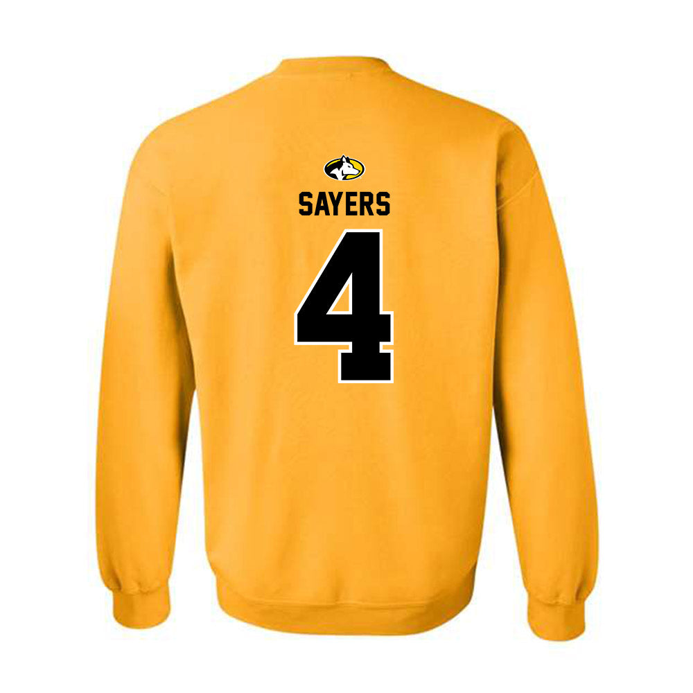 Michigan Tech - NCAA Women's Soccer : Abbey Sayers - Generic Shersey Crewneck Sweatshirt-1