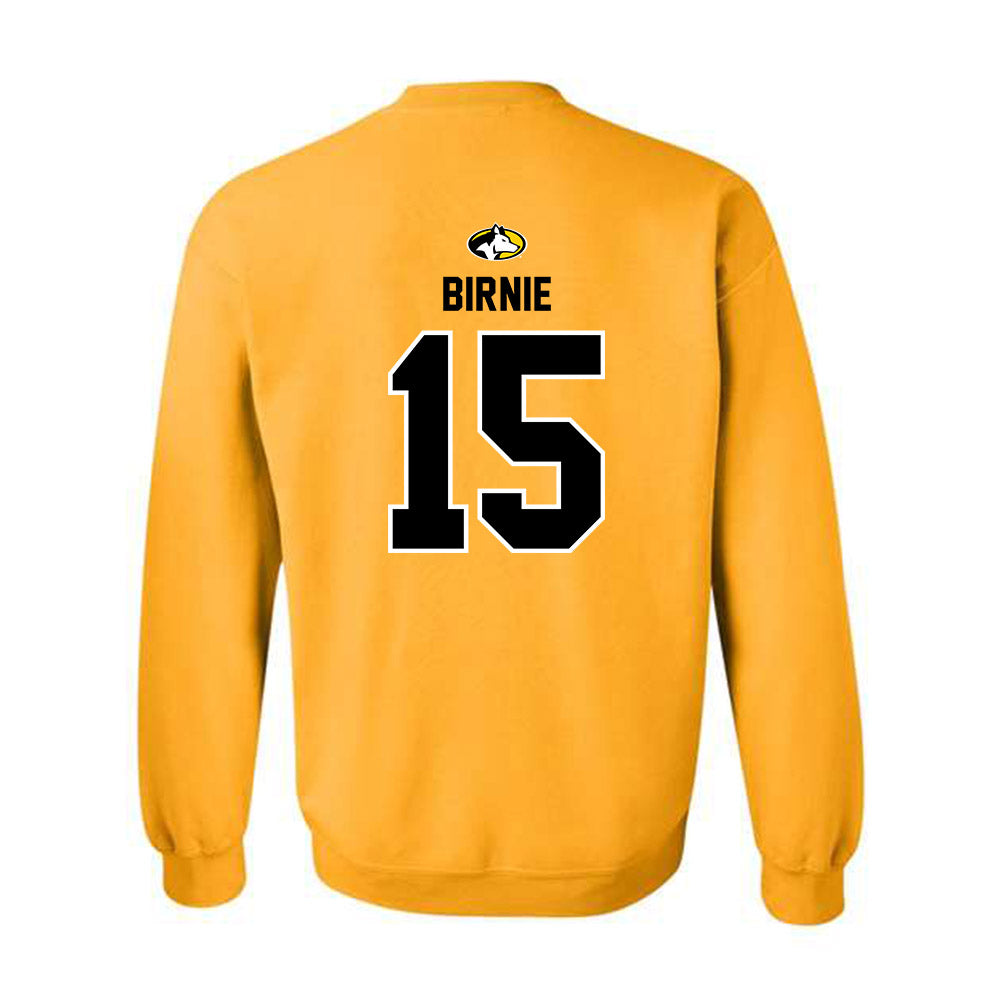 Michigan Tech - NCAA Men's Ice Hockey : Carson Birnie - Generic Shersey Crewneck Sweatshirt-1