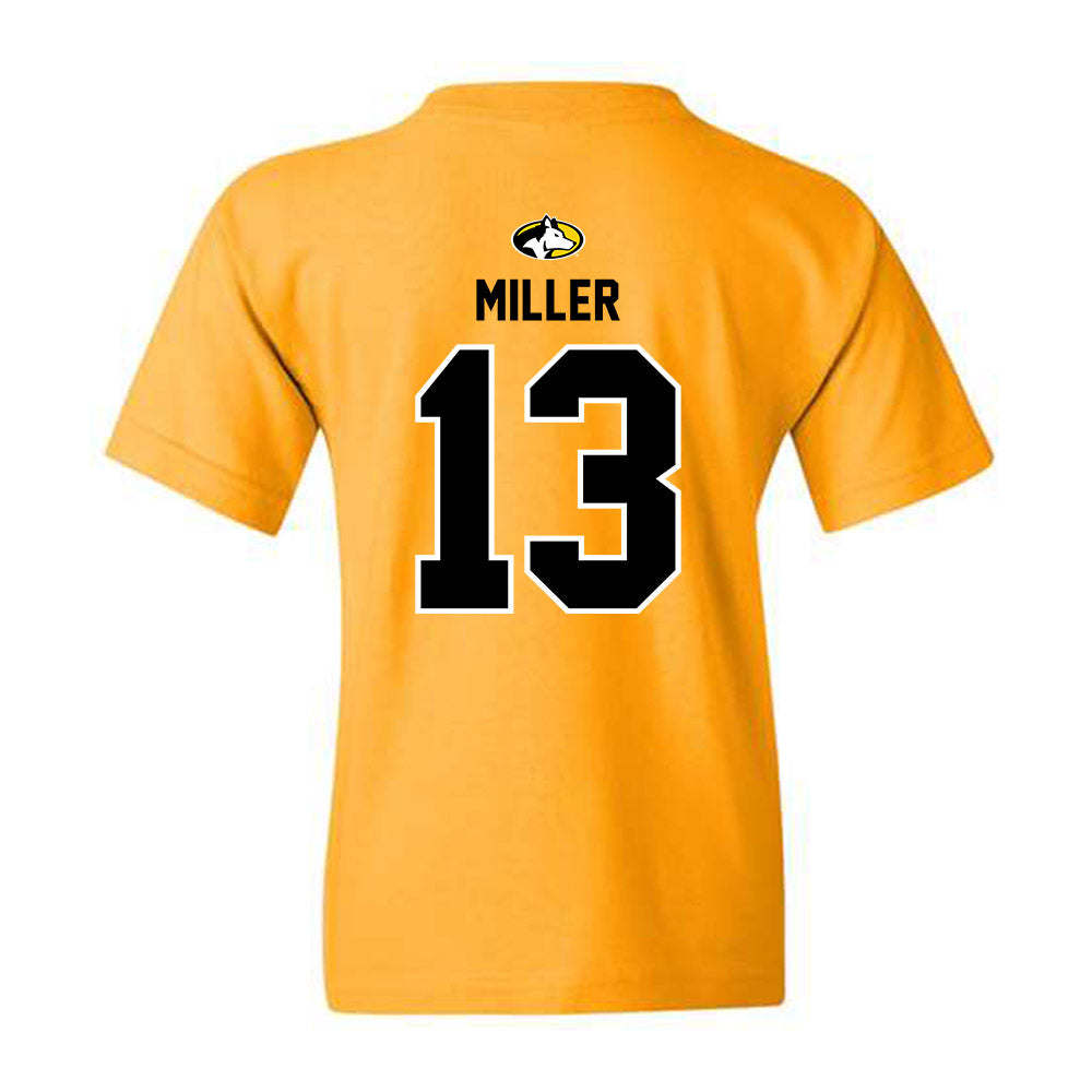 Michigan Tech - NCAA Men's Ice Hockey : Tyler Miller - Generic Shersey Youth T-Shirt