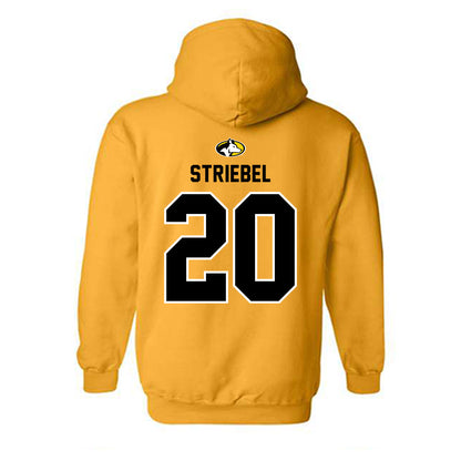 Michigan Tech - NCAA Women's Soccer : Elizabeth Striebel - Generic Shersey Hooded Sweatshirt-1