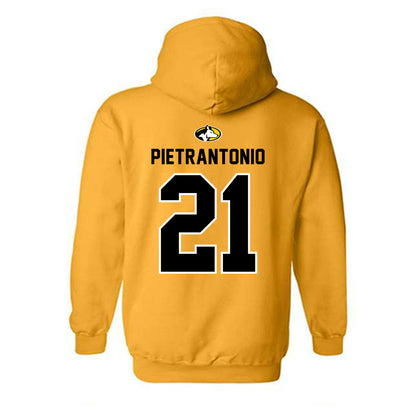 Michigan Tech - NCAA Football : Bryce Pietrantonio - Generic Shersey Hooded Sweatshirt