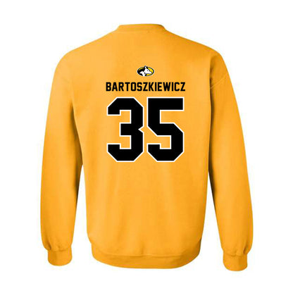 Michigan Tech - NCAA Men's Ice Hockey : Owen Bartoszkiewicz - Generic Shersey Crewneck Sweatshirt-1