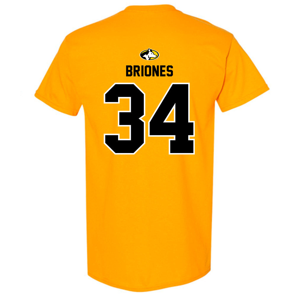 Michigan Tech - NCAA Football : Connor Briones - Generic Shersey T-Shirt-1