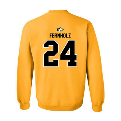 Michigan Tech - NCAA Men's Basketball : Ty Fernholz - Generic Shersey Crewneck Sweatshirt