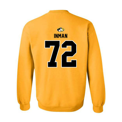 Michigan Tech - NCAA Football : Bryar Inman - Generic Shersey Crewneck Sweatshirt-1
