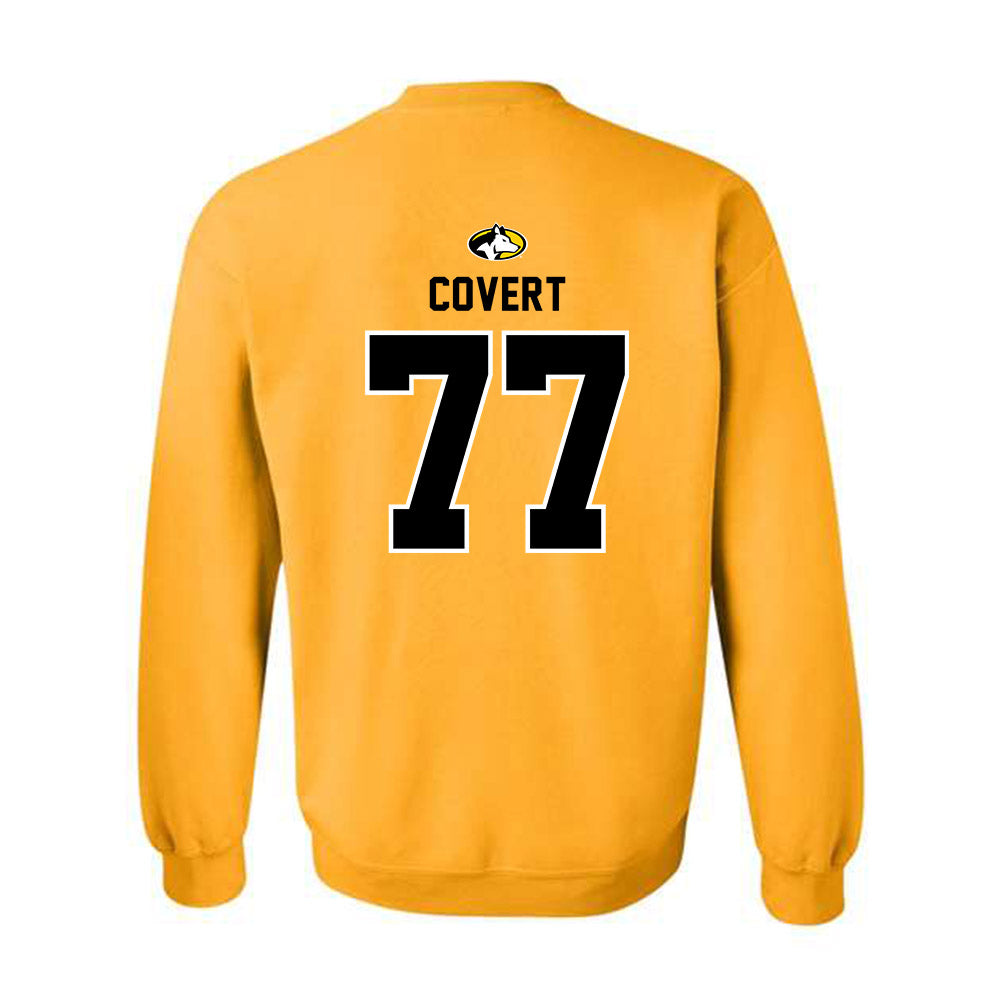Michigan Tech - NCAA Football : Andrew Covert - Generic Shersey Crewneck Sweatshirt
