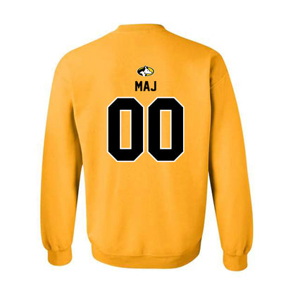 Michigan Tech - NCAA Football : Max Maj - Generic Shersey Crewneck Sweatshirt-1