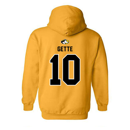 Michigan Tech - NCAA Women's Soccer : Olivia Gette - Generic Shersey Hooded Sweatshirt-1