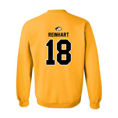 Michigan Tech - NCAA Men's Ice Hockey : Noah Reinhart - Generic Shersey Crewneck Sweatshirt-1