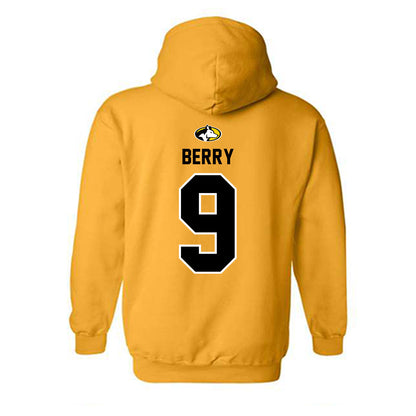 Michigan Tech - NCAA Women's Soccer : Bella Berry - Generic Shersey Hooded Sweatshirt-1