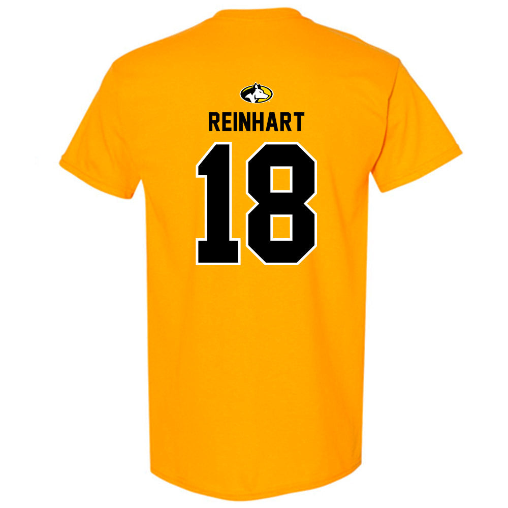 Michigan Tech - NCAA Men's Ice Hockey : Noah Reinhart - Generic Shersey T-Shirt-1