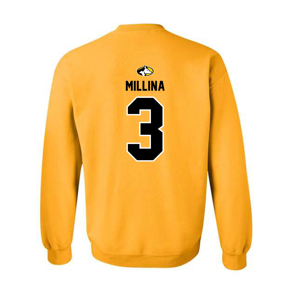 Michigan Tech - NCAA Women's Soccer : Allie Millina - Generic Shersey Crewneck Sweatshirt