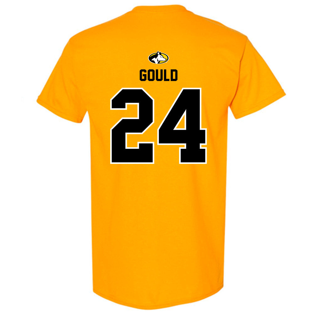 Michigan Tech - NCAA Men's Ice Hockey : Rylan Gould - Generic Shersey T-Shirt-1