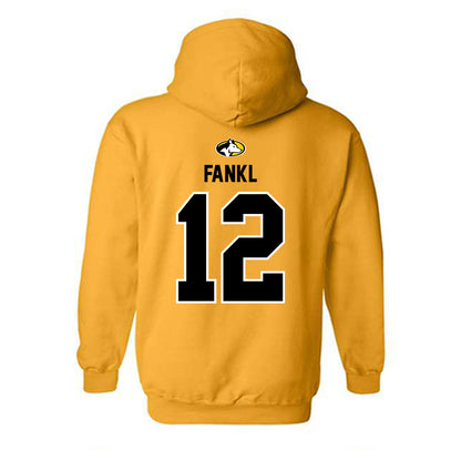 Michigan Tech - NCAA Men's Ice Hockey : Philip Fankl - Generic Shersey Hooded Sweatshirt