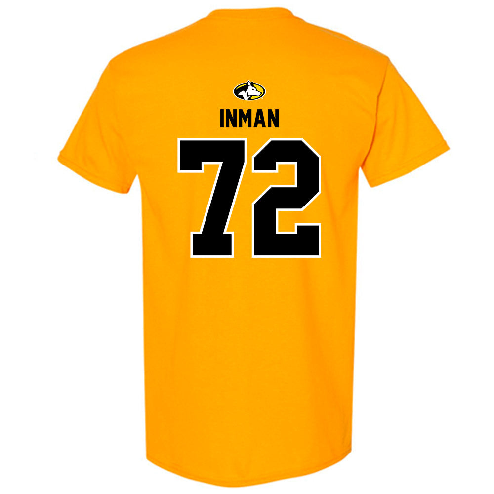 Michigan Tech - NCAA Football : Bryar Inman - Generic Shersey T-Shirt-1