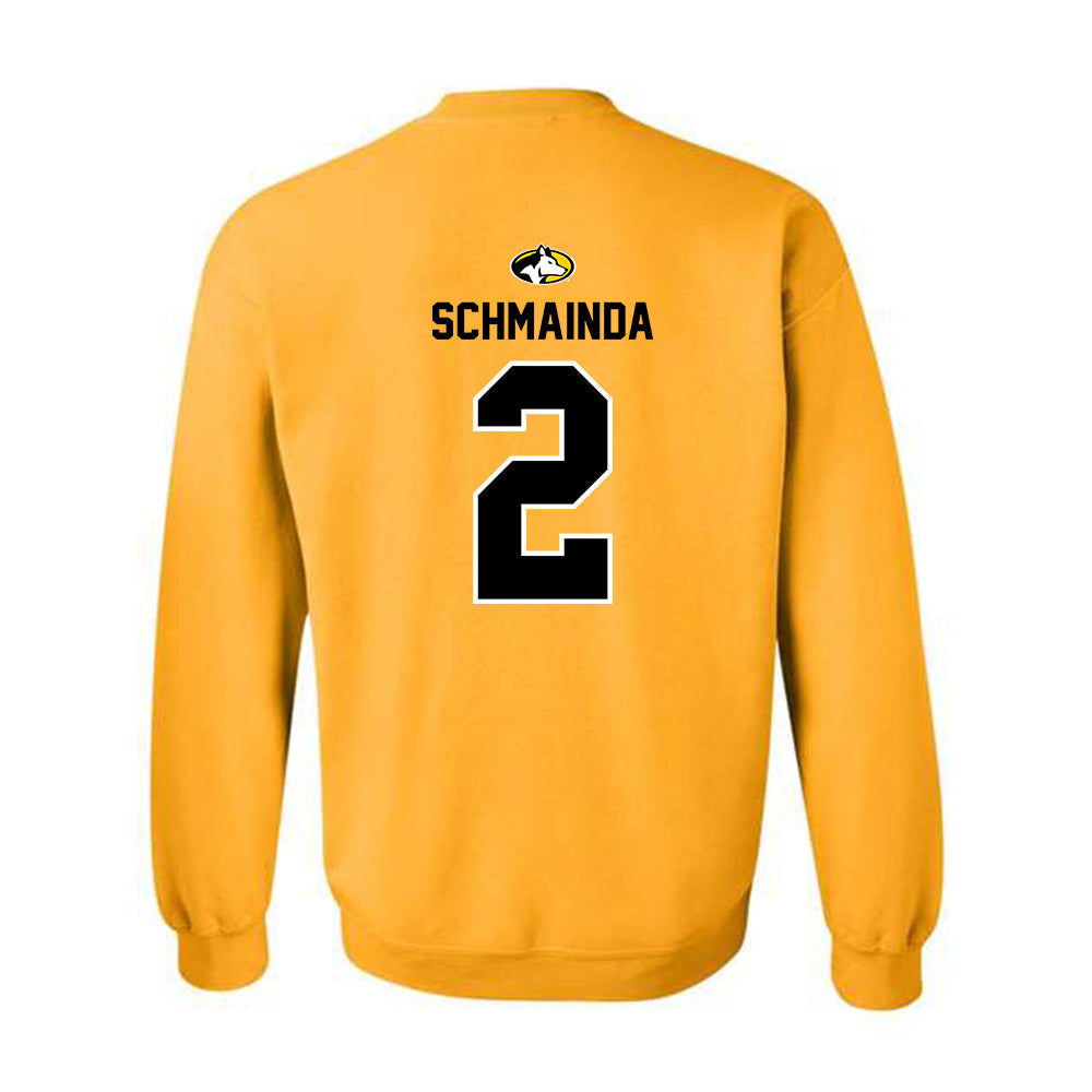 Michigan Tech - NCAA Men's Basketball : Matthew Schmainda Schmainda - Generic Shersey Crewneck Sweatshirt