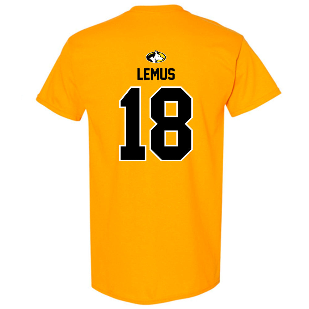 Michigan Tech - NCAA Football : Christopher Lemus - Generic Shersey T-Shirt-1