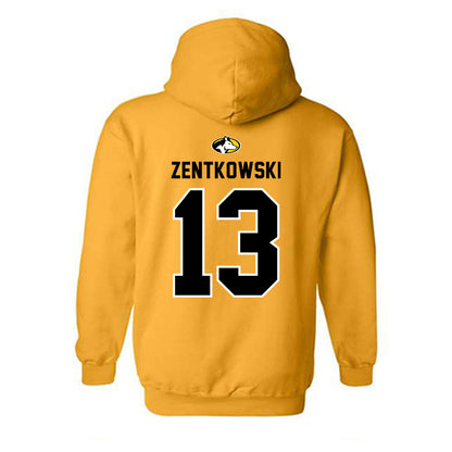 Michigan Tech - NCAA Women's Basketball : Kloe Zentkowski - Generic Shersey Hooded Sweatshirt