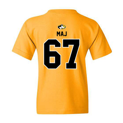 Michigan Tech - NCAA Football : Max Maj - Generic Shersey Youth T-Shirt-1