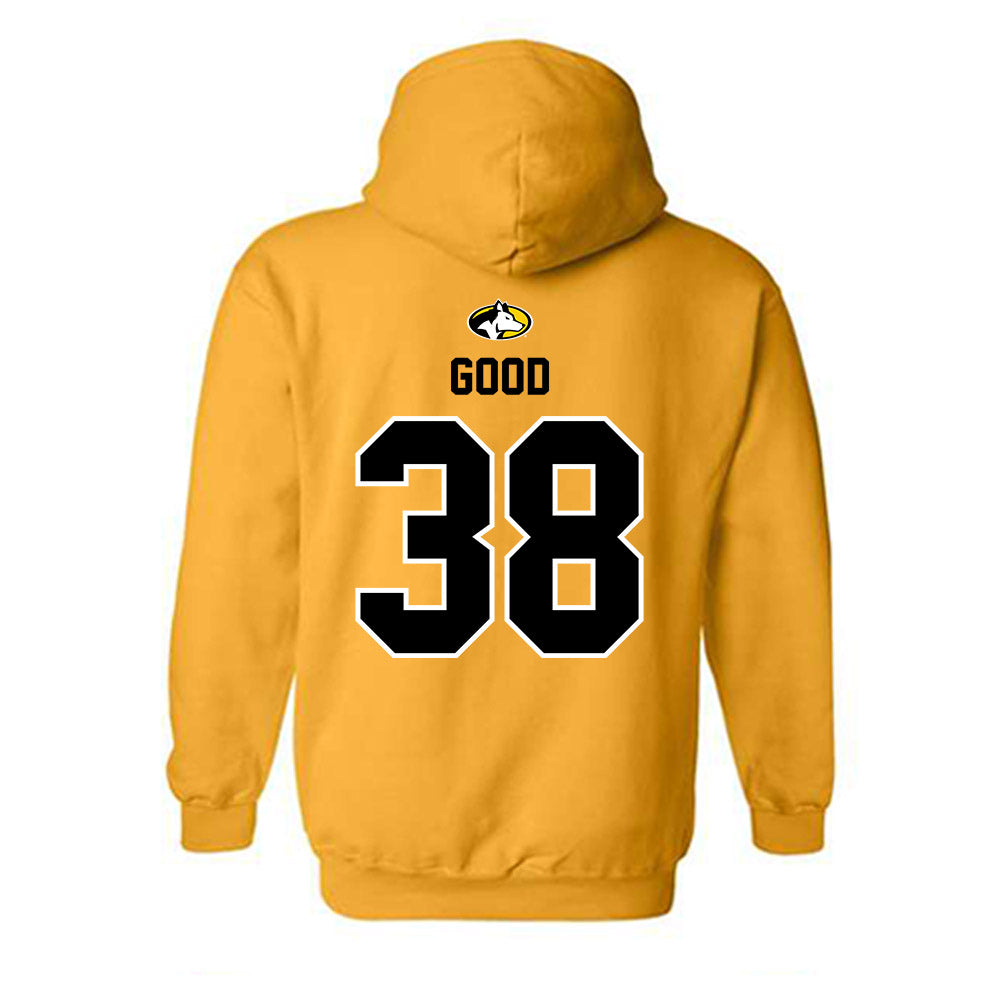 Michigan Tech - NCAA Football : Dionte' Good - Generic Shersey Hooded Sweatshirt