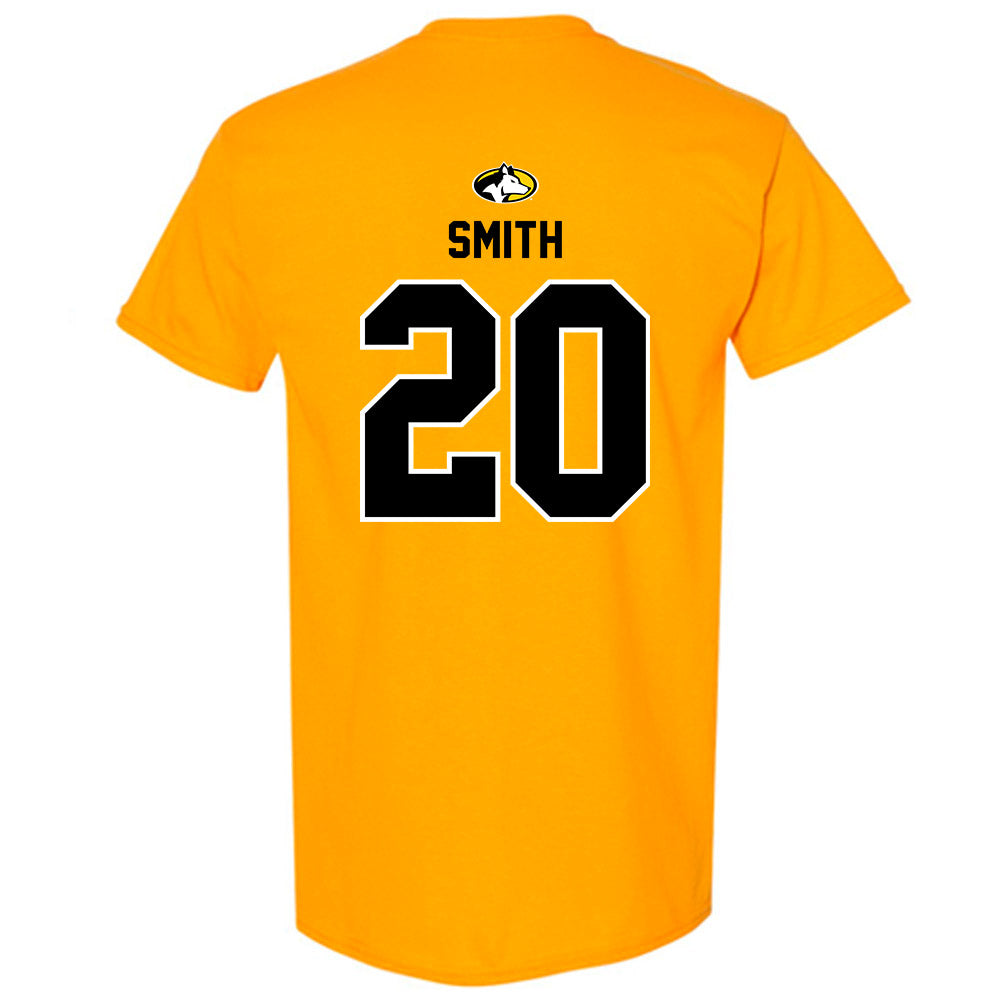 Michigan Tech - NCAA Men's Basketball : Gabriel Smith - Generic Shersey T-Shirt-1