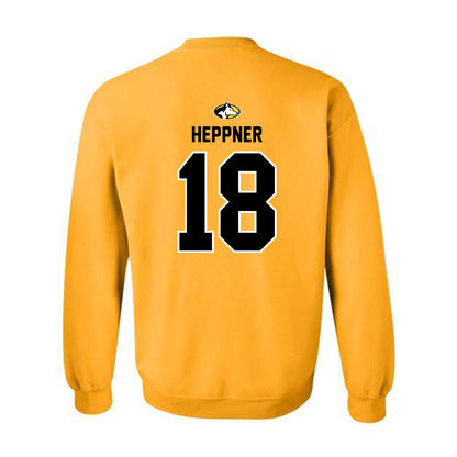 Michigan Tech - NCAA Football : Drew Heppner - Generic Shersey Crewneck Sweatshirt-1