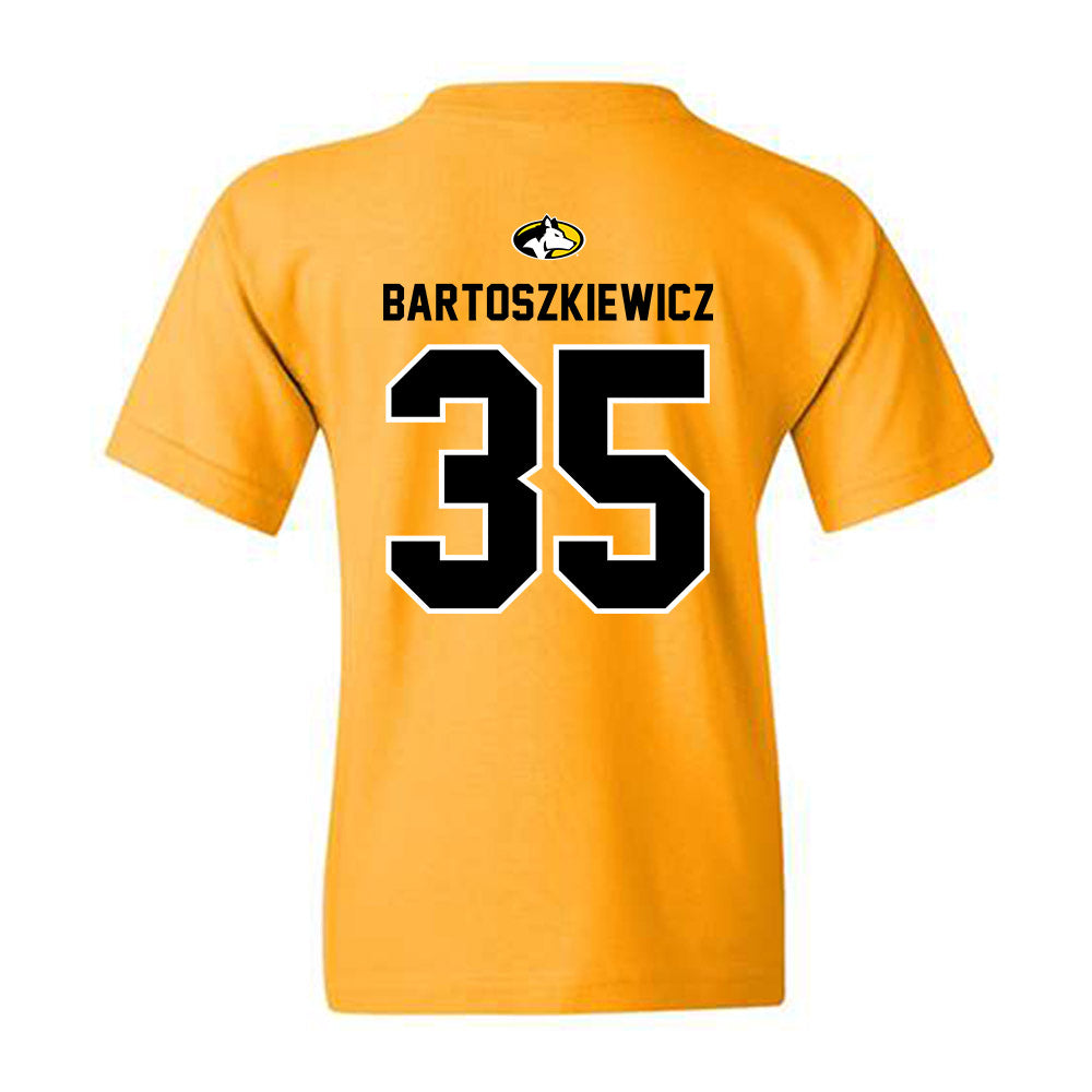 Michigan Tech - NCAA Men's Ice Hockey : Owen Bartoszkiewicz - Generic Shersey Youth T-Shirt-1