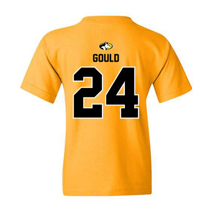 Michigan Tech - NCAA Men's Ice Hockey : Rylan Gould - Generic Shersey Youth T-Shirt-1