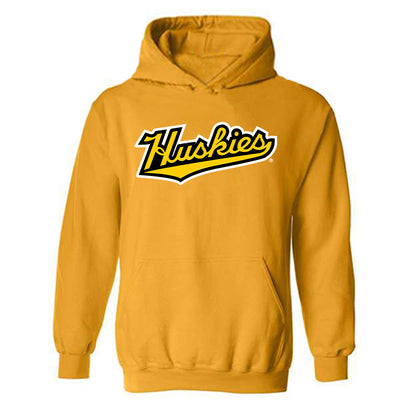 Michigan Tech - NCAA Football : Asher Gregory - Generic Shersey Hooded Sweatshirt