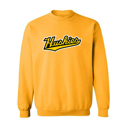 Michigan Tech - NCAA Men's Ice Hockey : Noah Reinhart - Generic Shersey Crewneck Sweatshirt-0