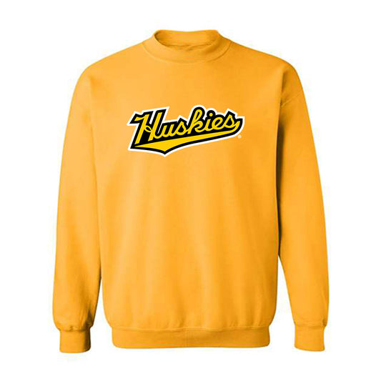 Michigan Tech - NCAA Men's Ice Hockey : Noah Reinhart - Generic Shersey Crewneck Sweatshirt-0