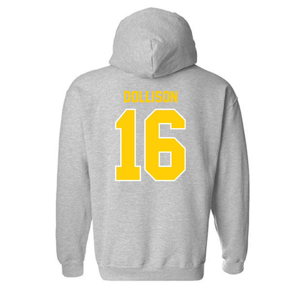 Michigan Tech - NCAA Women's Soccer : Kenzie Dollison - Generic Shersey Hooded Sweatshirt-1