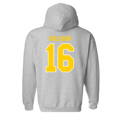 Michigan Tech - NCAA Women's Soccer : Kenzie Dollison - Generic Shersey Hooded Sweatshirt-1