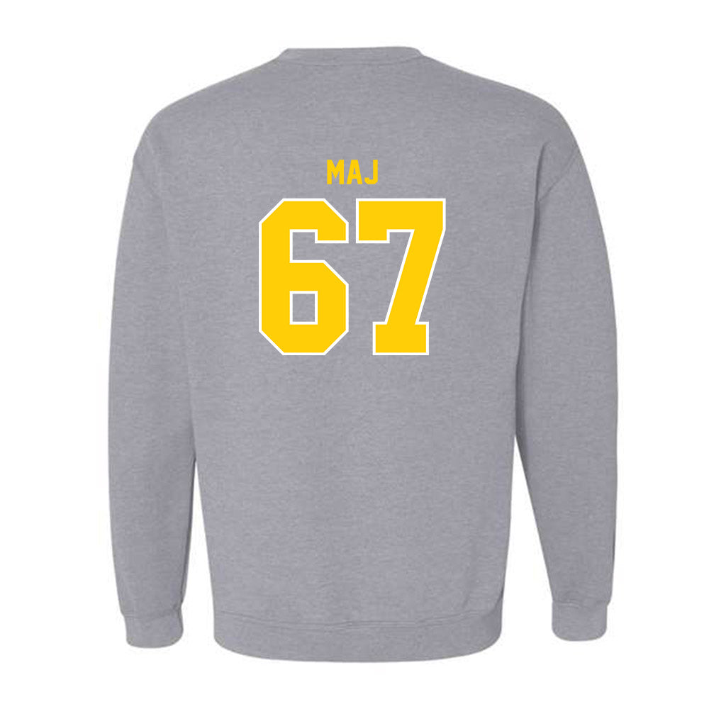 Michigan Tech - NCAA Football : Max Maj - Generic Shersey Crewneck Sweatshirt-1