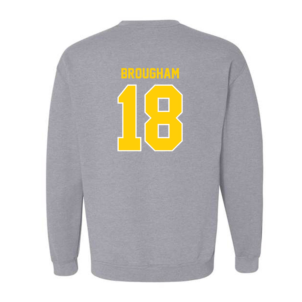 Michigan Tech - NCAA Women's Soccer : Melanie Brougham - Generic Shersey Crewneck Sweatshirt-1