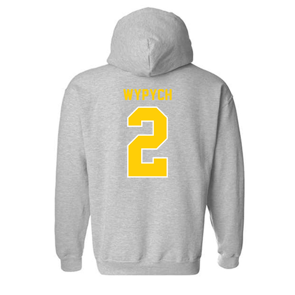 Michigan Tech - NCAA Women's Basketball : Alyssa Wypych - Generic Shersey Hooded Sweatshirt-1