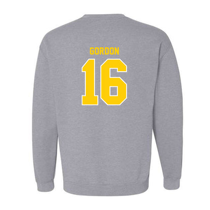 Michigan Tech - NCAA Men's Ice Hockey : Isaac Gordon - Generic Shersey Crewneck Sweatshirt